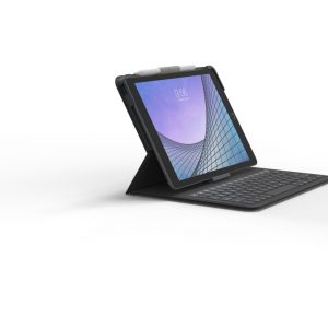 ZAGG Messenger Folio 2 Bluetooth Keyboard Case for Apple iPad 10.2/Pro/Air 10.5 Serie QWERTY Black