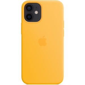 MKTM3ZM/A Apple Silicone Case with MagSafe iPhone 12 Mini Sunflower