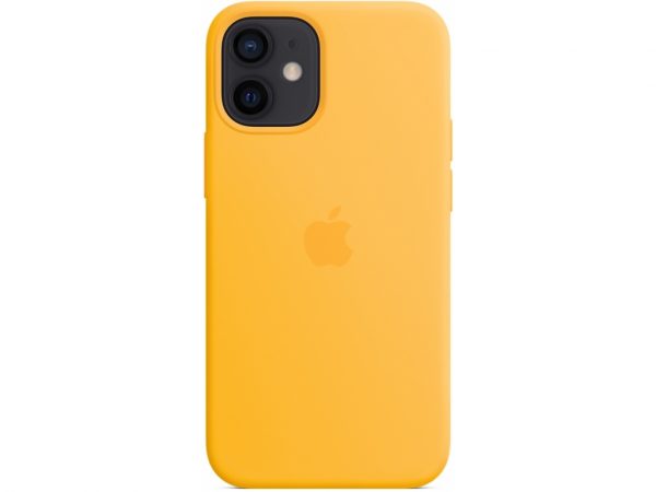 MKTM3ZM/A Apple Silicone Case with MagSafe iPhone 12 Mini Sunflower