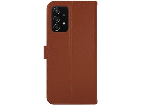 Valenta Book Case Gel Skin Samsung Galaxy A53 5G Brown