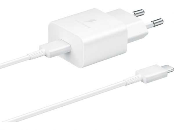EP-T1510XWEGEU Samsung Fast Charging PD Power Adapter incl. USB-C Cable 15W White