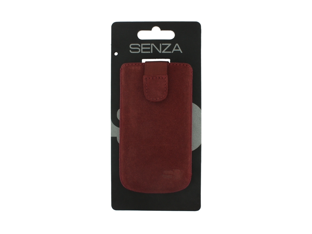 Senza Suede Slide Case Rusty Red Size M