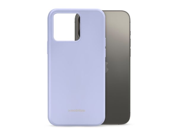 Mobilize Rubber Gelly Case for Apple iPhone 13 Pro Max Pastel Purple