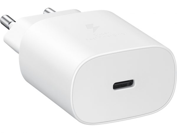 EP-TA800XWEGWW Samsung Super Fast PD Wall Charger USB-C incl. USB-C Cable 25W White Bulk