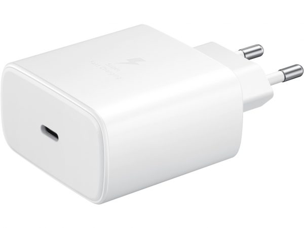 EP-TA845XWEGWW Samsung Fast PD Wall Charger USB-C incl. USB-C Cable 45W White Bulk