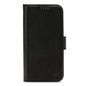Senza Pure Leather Wallet Apple iPhone 14 Max Deep Black