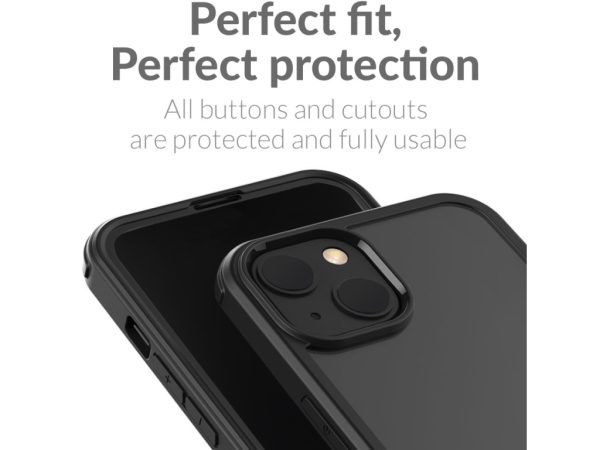 Mobilize Tempered Glass 360 Protection Case Apple iPhone 14 Pro Max Black