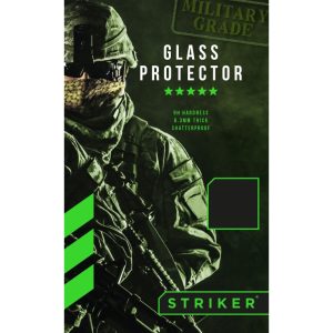 Striker Full Glue Ballistic Glass Screen Protector for Apple iPhone 14 Pro Black