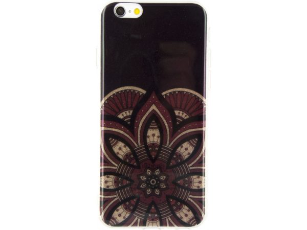 Xccess TPU Case Apple iPhone 6/6S Glitter Oriental Bordeaux