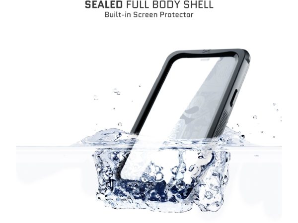 Ghostek Nautical Waterproof MagSafe Case + Belt Swivel Holster Apple iPhone 14 Plus Black
