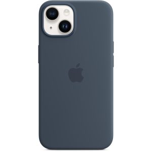MPRV3ZM/A Apple Silicone Case with MagSafe iPhone 14 Storm Blue