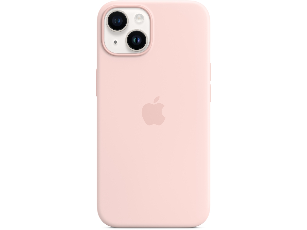 MPRX3ZM/A Apple Silicone Case with MagSafe iPhone 14 Chalk Pink