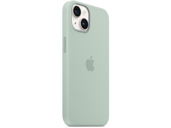 MPT13ZM/A Apple Silicone Case with MagSafe iPhone 14 Succulent