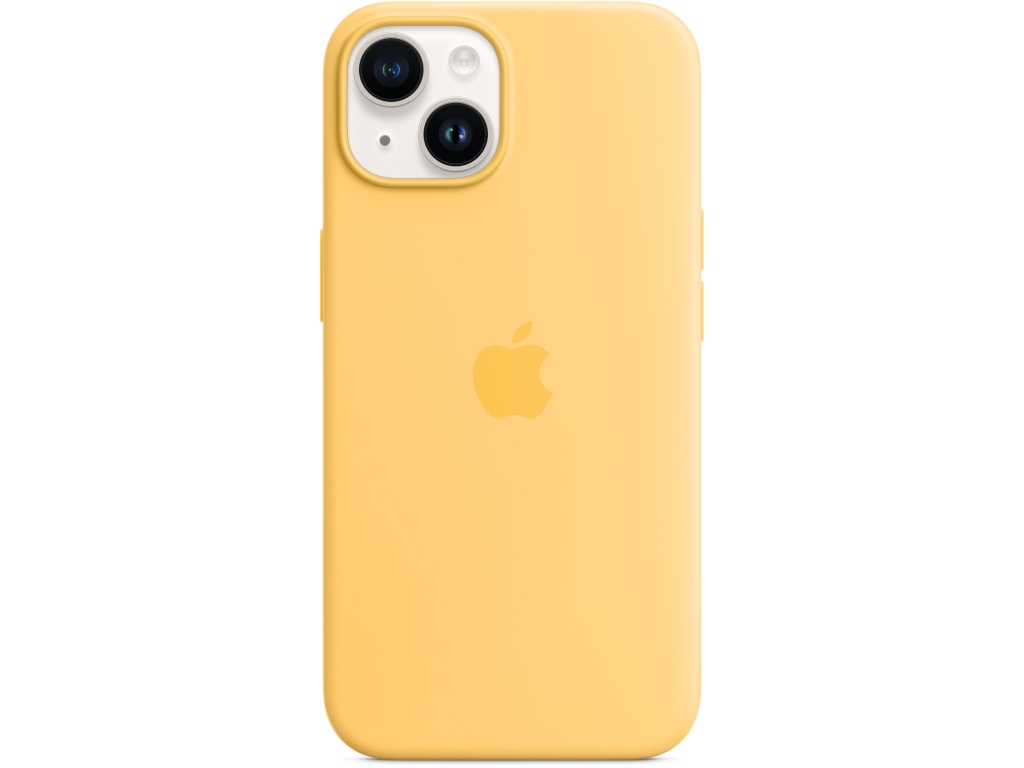 MPT13ZM/A Apple Silicone Case with MagSafe iPhone 14 Sunglow