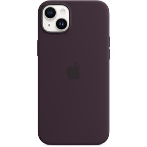 MPT93ZM/A Apple Silicone Case with MagSafe iPhone 14 Plus Elderberry