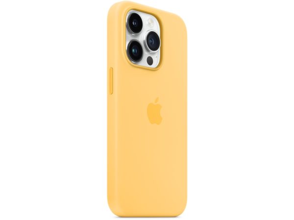 MPTM3ZM/A Apple Silicone Case with MagSafe iPhone 14 Pro Sunglow