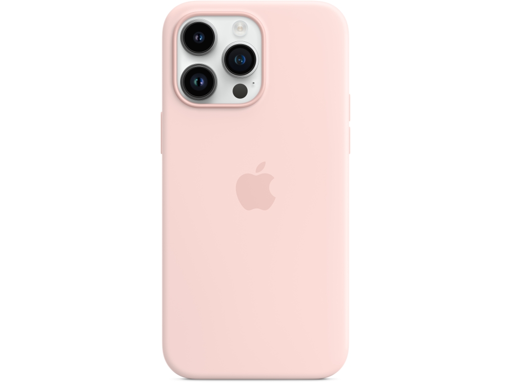 MPTT3ZM/A Apple Silicone Case with MagSafe iPhone 14 Pro Max Chalk Pink