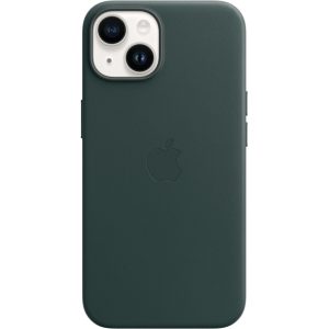 MPP53ZM/A Apple Leather Case with MagSafe iPhone 14 Forest Green