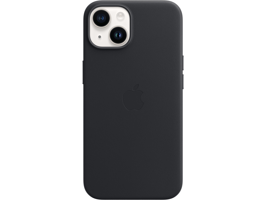 MPP93ZM/A Apple Leather Case with MagSafe iPhone 14 Plus Midnight