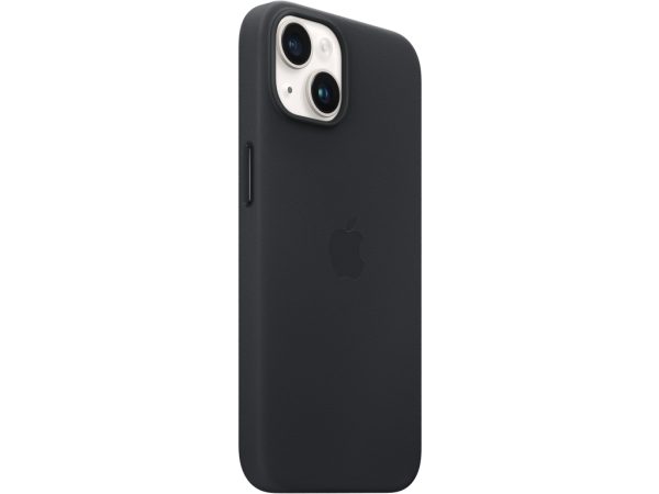 MPP93ZM/A Apple Leather Case with MagSafe iPhone 14 Plus Midnight
