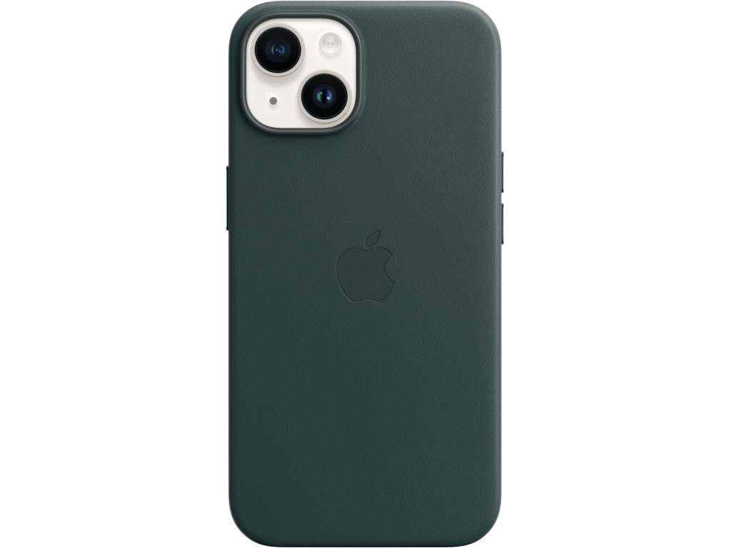 MPPA3ZM/A Apple Leather Case with MagSafe iPhone 14 Plus Forest Green