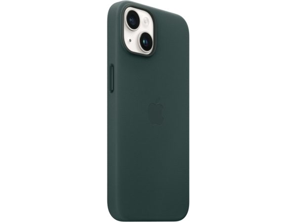 MPPA3ZM/A Apple Leather Case with MagSafe iPhone 14 Plus Forest Green