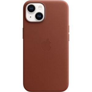 MPPC3ZM/A Apple Leather Case with MagSafe iPhone 14 Plus Umber
