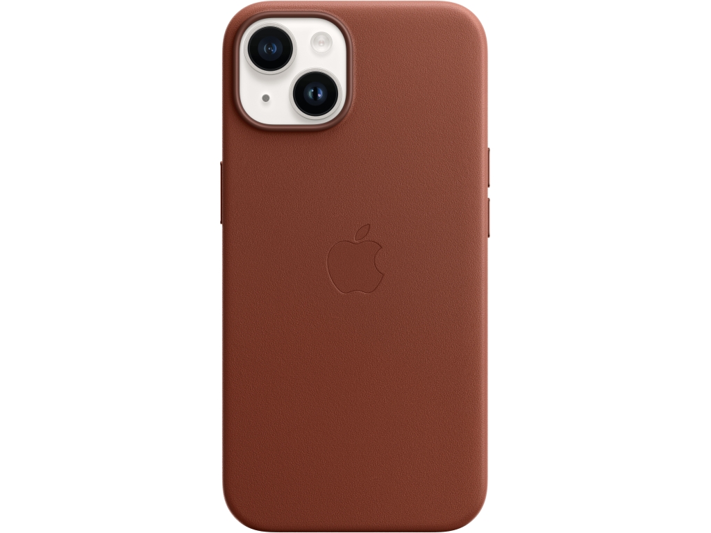 MPPC3ZM/A Apple Leather Case with MagSafe iPhone 14 Plus Umber