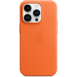 MPPR3ZM/A Apple Leather Case with MagSafe iPhone 14 Pro Max Orange