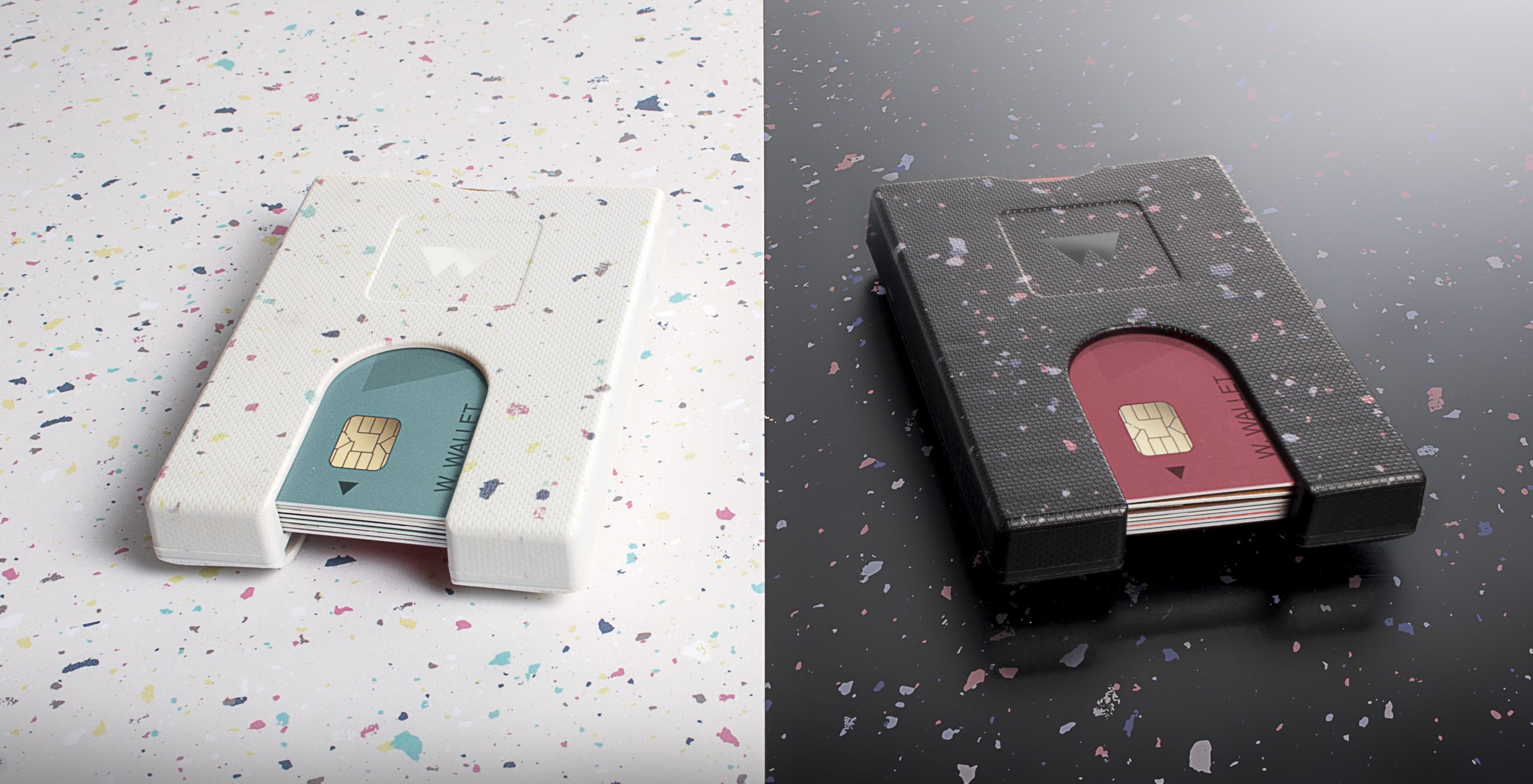 Walter Wallet Speckle Pasjeshouder Hoesie