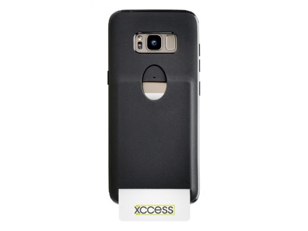 Xccess Matt TPU Card Case Samsung Galaxy S8 Black