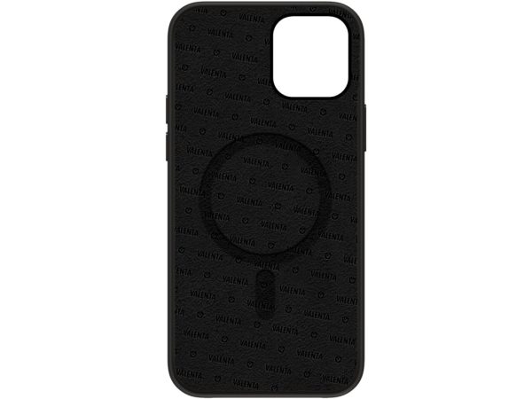 Valenta Leather Back Cover MagSafe Apple iPhone 14 Black