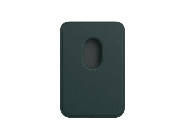 MPPT3ZM/A Apple Leather Wallet with MagSafe Forest Green