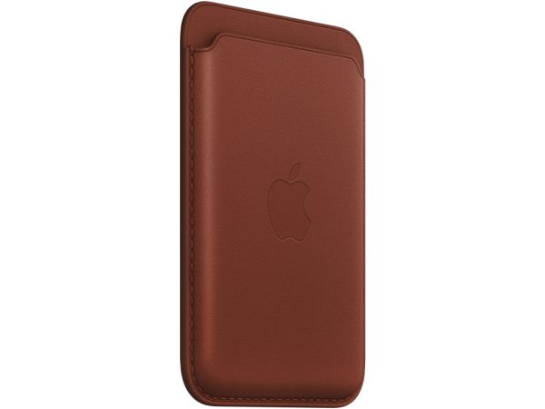 MPPX3ZM/A Apple Leather Wallet with MagSafe Umber