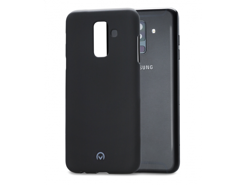 Mobilize Rubber Gelly Case Samsung Galaxy A6+ 2018 Matt Black