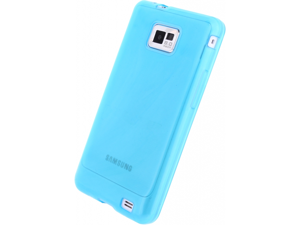 Mobilize Gelly Case Samsung Galaxy SII I9100 Transparent Turquoise