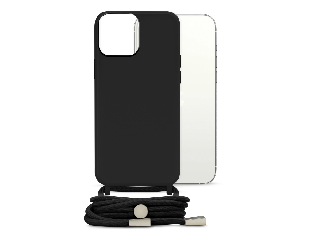 Mobilize Lanyard Gelly Case for Apple iPhone 13 Black
