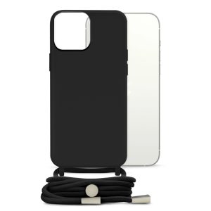 Mobilize Lanyard Gelly Case for Apple iPhone 13 Mini Black