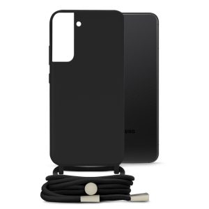 Mobilize Lanyard Gelly Case for Samsung Galaxy S22+ 5G Black