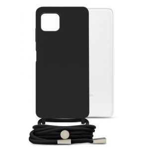 Mobilize Lanyard Gelly Case for Samsung Galaxy A22 5G Black