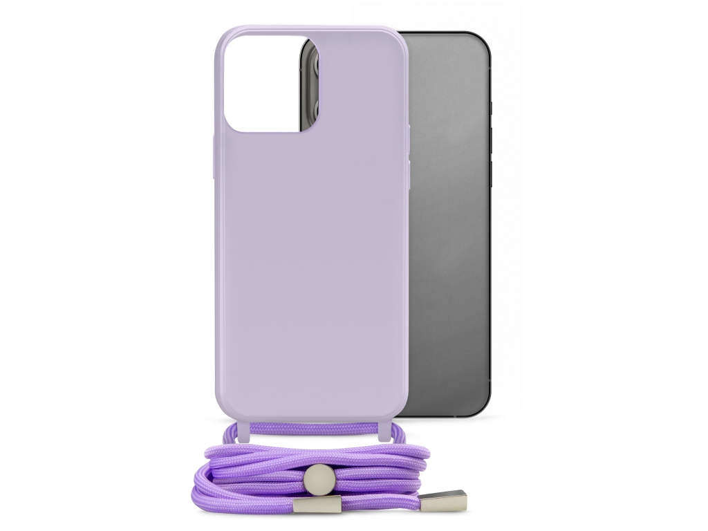 Mobilize Lanyard Gelly Case for Apple iPhone 13 Pro Pastel Purple