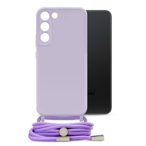 Mobilize Lanyard Gelly Case for Samsung Galaxy S22 5G Pastel Purple