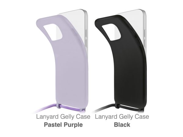 Mobilize Lanyard Gelly Case for Samsung Galaxy S22+ 5G Pastel Purple