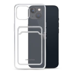 Mobilize Gelly Card Case Apple iPhone 13 Clear