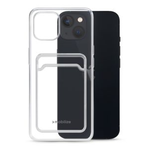Mobilize Gelly Card Case Apple iPhone 12 Mini/13 Mini Clear