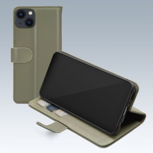 Mobilize Premium Gelly Wallet Book Case Apple iPhone 13 Green