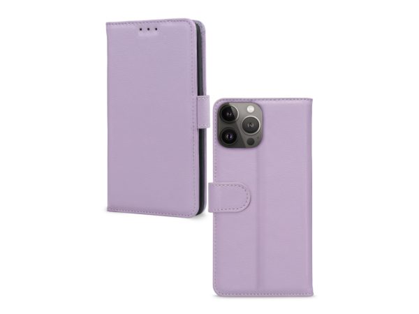 Mobilize Premium Gelly Wallet Book Case Apple iPhone 13 Pro Purple