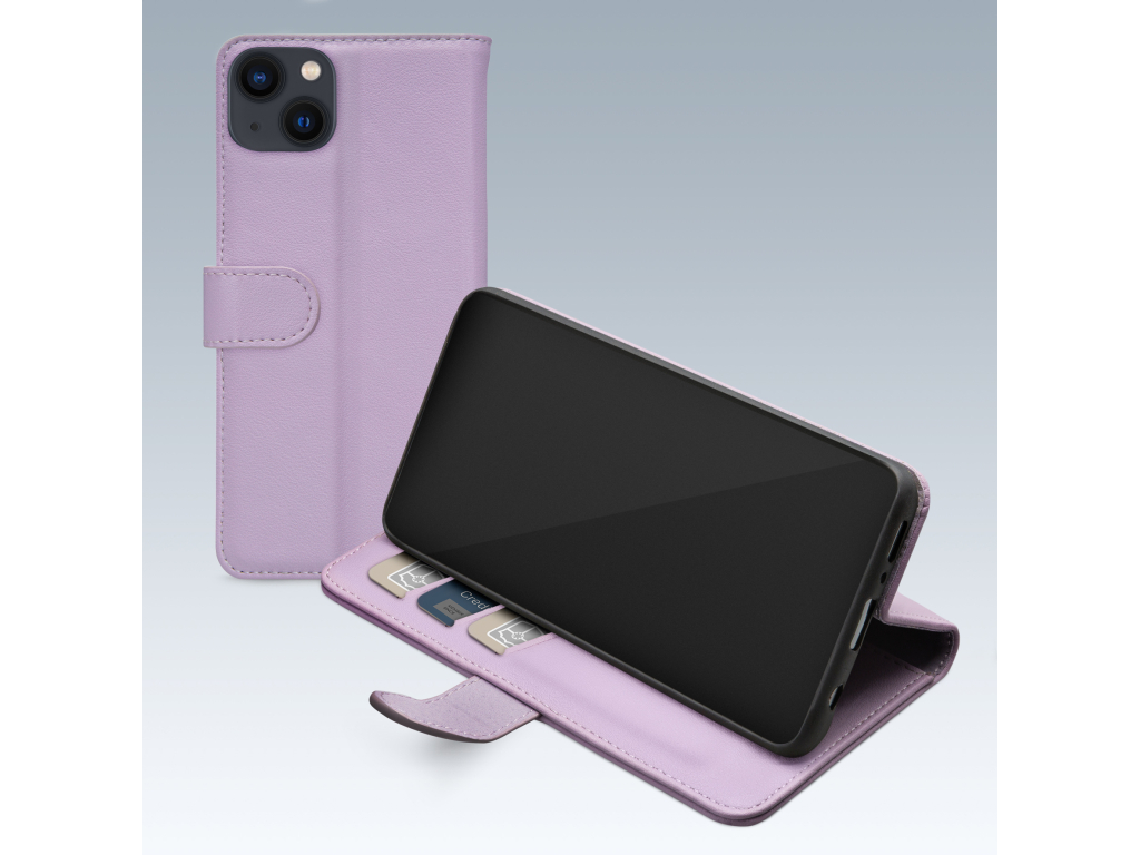 Mobilize Premium Gelly Wallet Book Case Apple iPhone 13 Purple