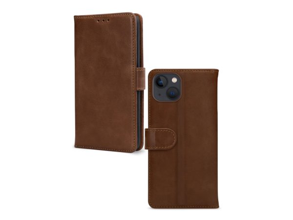 Mobilize Leather Wallet Apple iPhone 13 Brown