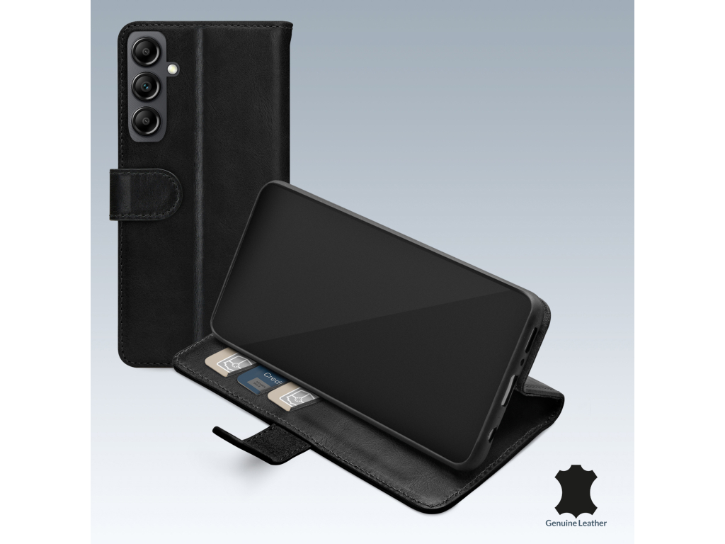 Mobilize Leather Wallet Samsung Galaxy A14 5G Black